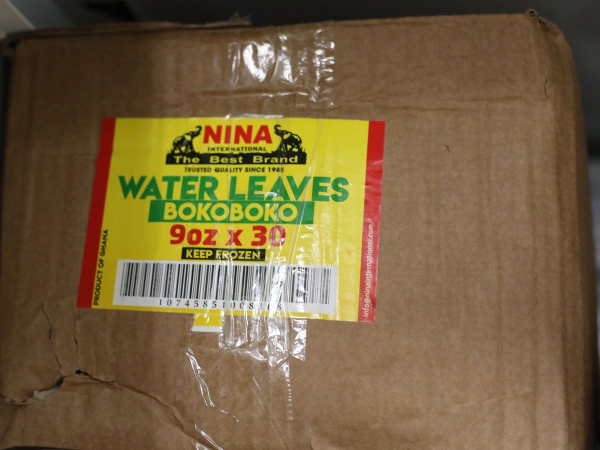 NINA INTERNATLONAL WATER LEAVES BOKOBOKO